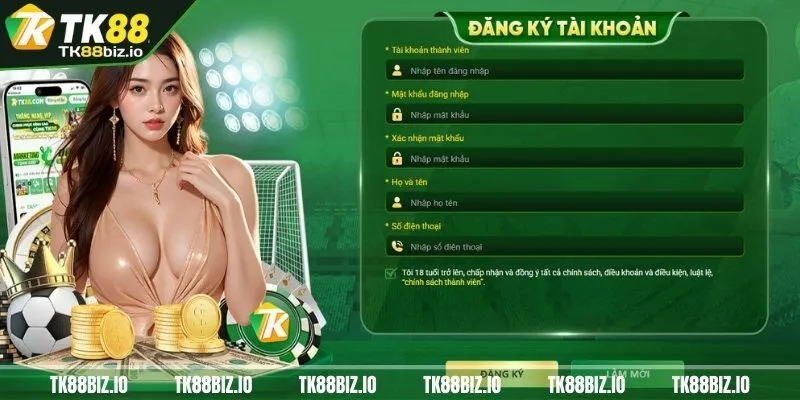 Hướng dẫn đăng ký TK88 cho người mới